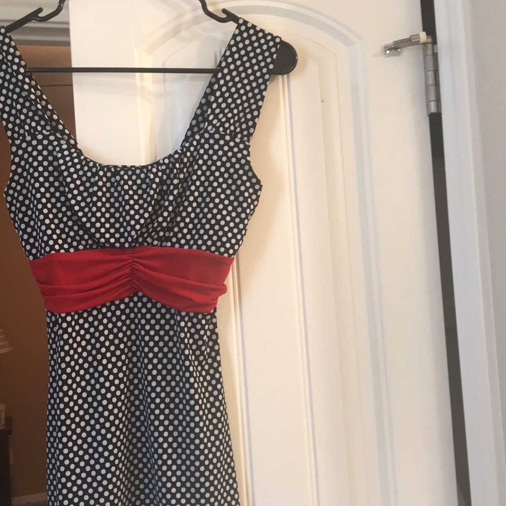 Polka Dot dressy tank